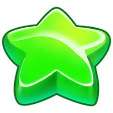 Green Star jelly symbol