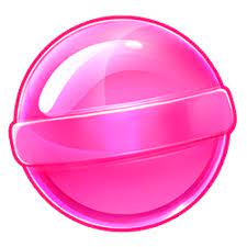 Pink lollipop symbol