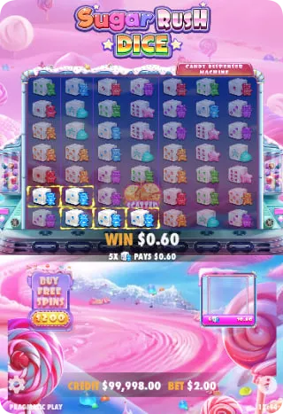 Sugar Rush Dice Free
